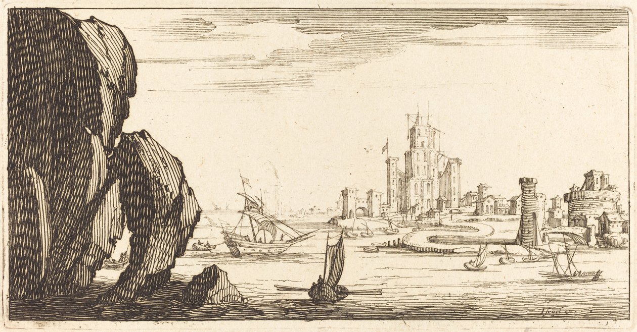 Tájkép alkotó: After Jacques Callot