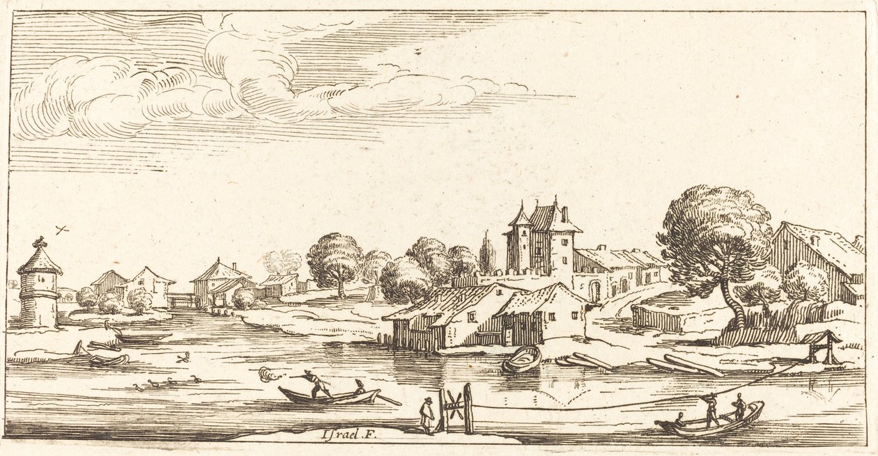 Tájkép alkotó: After Jacques Callot