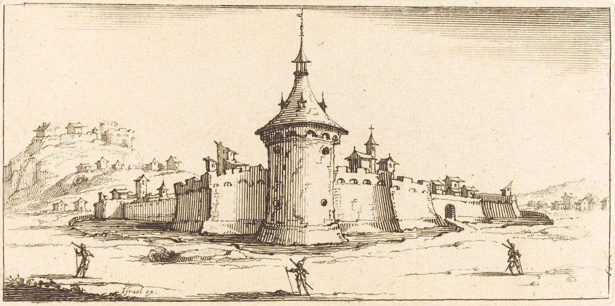 Tájkép alkotó: After Jacques Callot