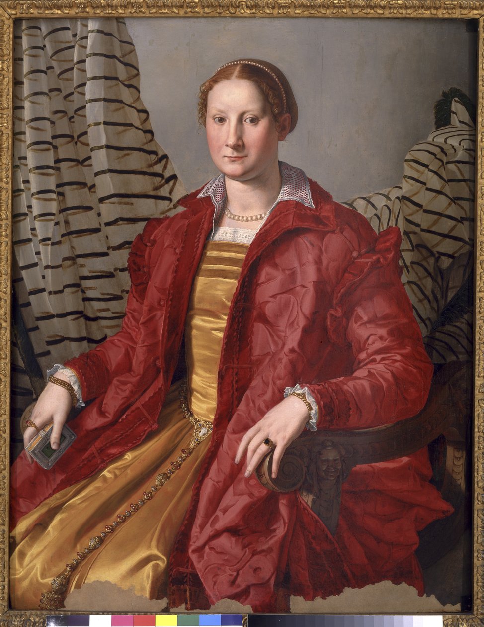 Hölgy portréja, 1550-55 körül alkotó: Agnolo Bronzino