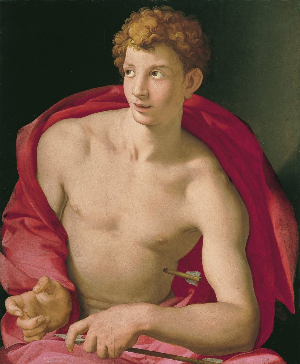 Szent Sebestyén, 1533 alkotó: Agnolo Bronzino