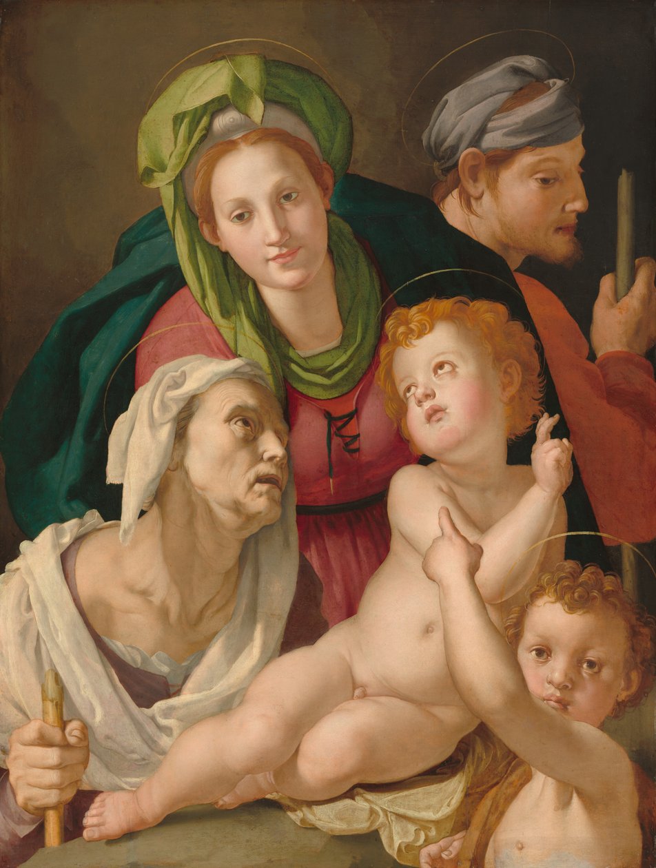 A Szent Család, c. 15271528. alkotó: Agnolo Bronzino