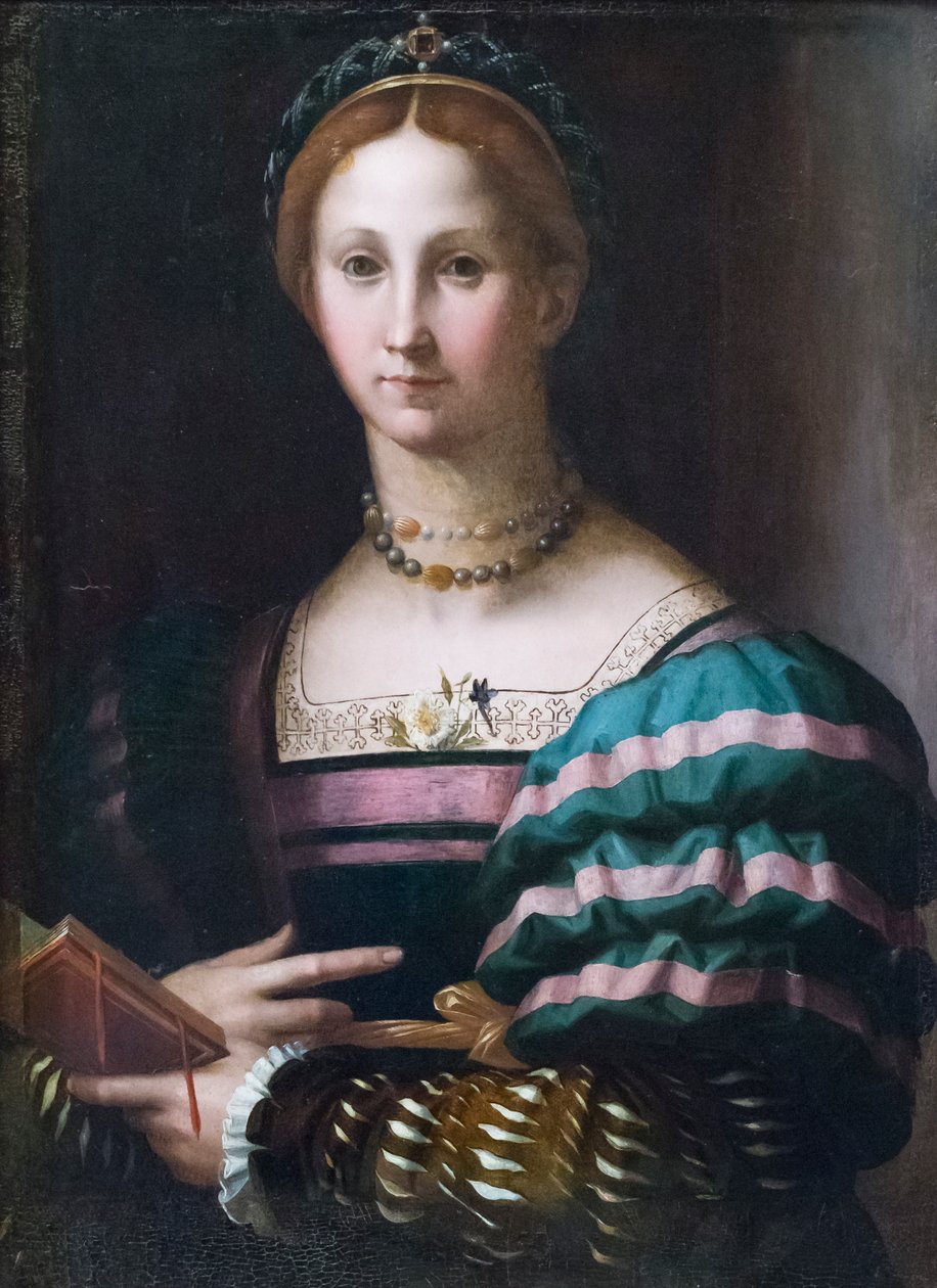 Egy hölgy portréja alkotó: Agnolo Bronzino