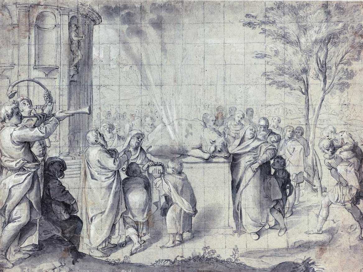 Péliás áldozata alkotó: Agostino Carracci