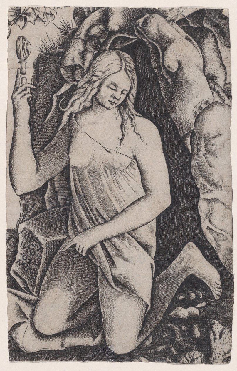 Szent Margit, kb. 1514-36. alkotó: Agostino Veneziano