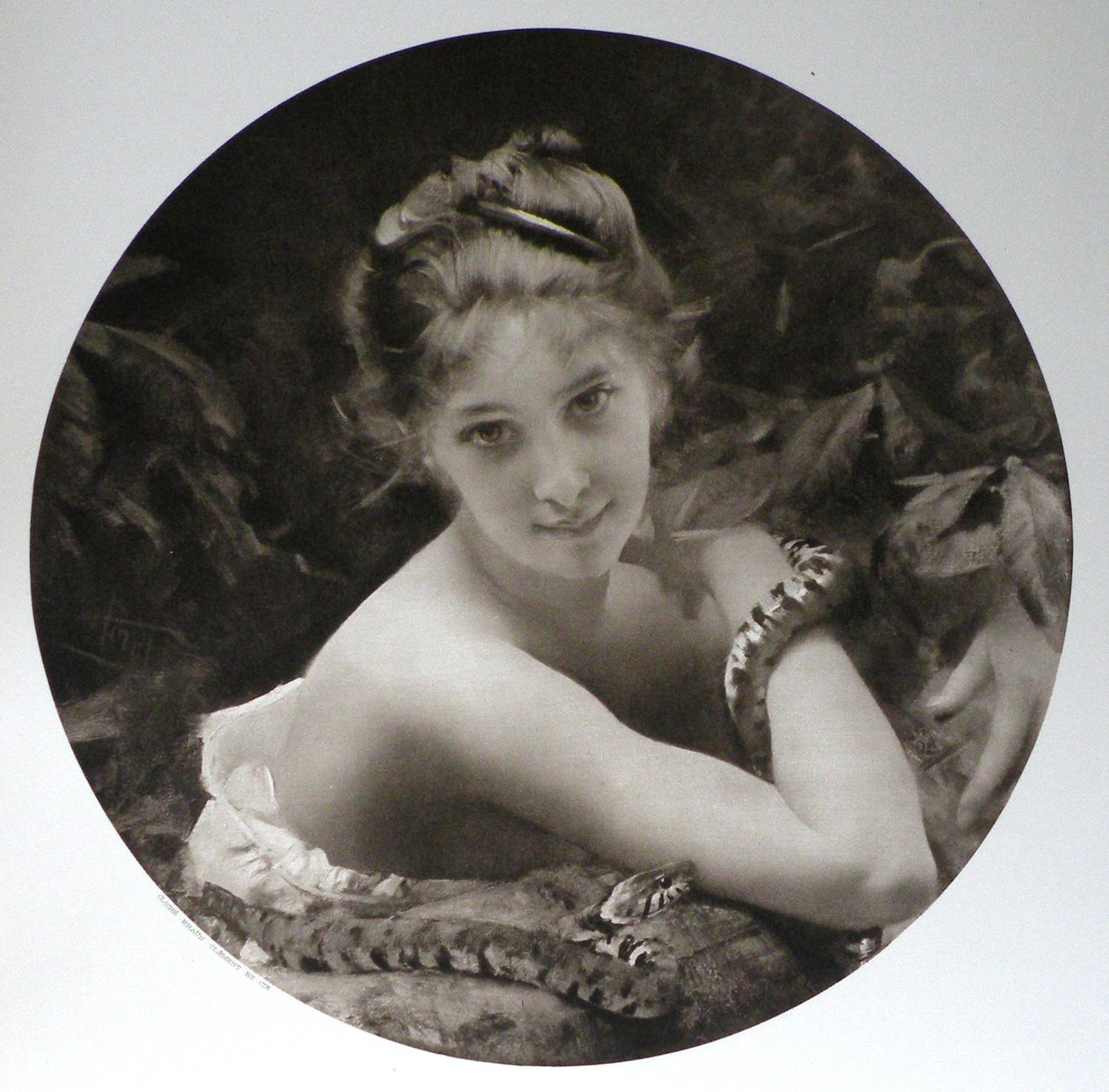Franciául:  Charmeuse alkotó: Aimé Nicolas Morot