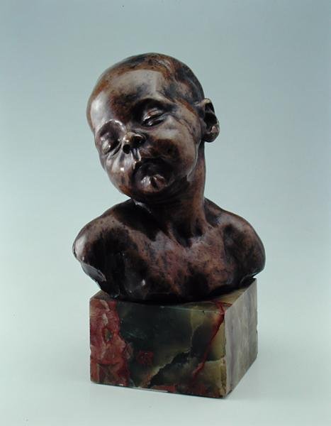 Alvó gyermek, 1879 körül (bronz) alkotó: Aime Jules Dalou