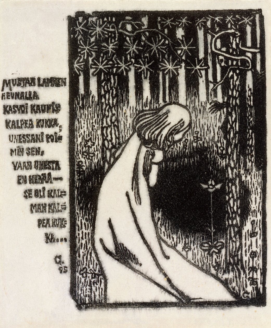 A halál virága alkotó: Akseli Gallen Kallela