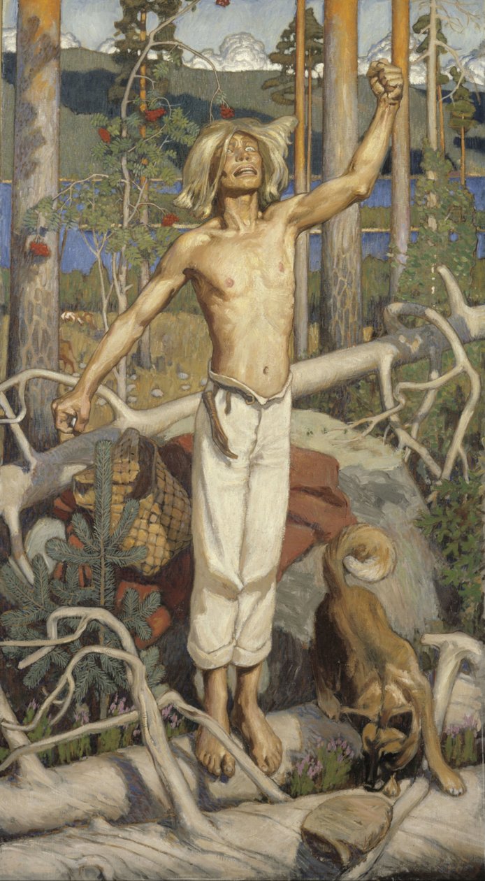Kullervos átok alkotó: Akseli Gallen Kallela