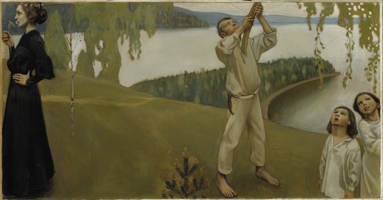 1903 tavasza alkotó: Akseli Gallen Kallela