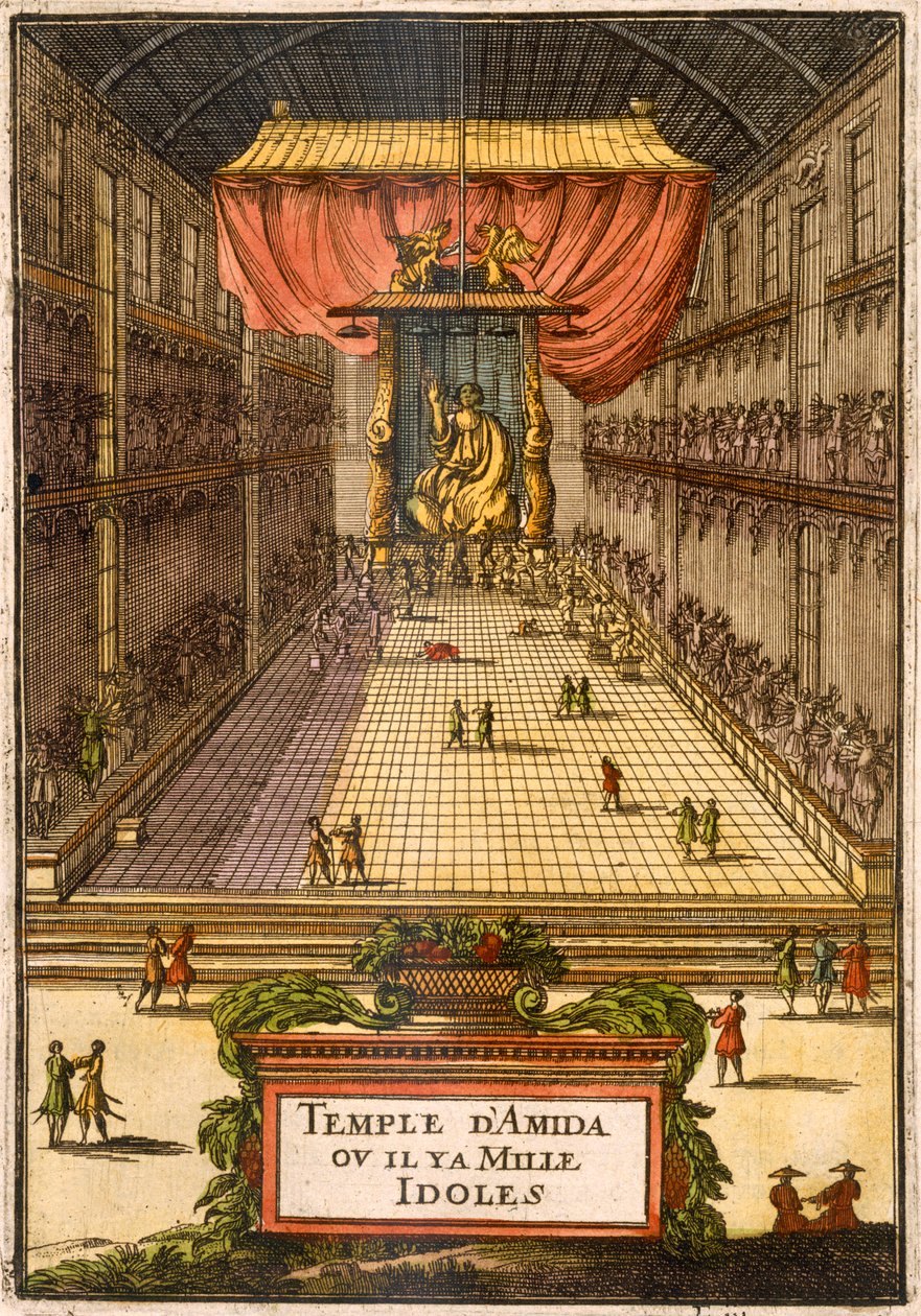 Amida temploma, a "Description de l