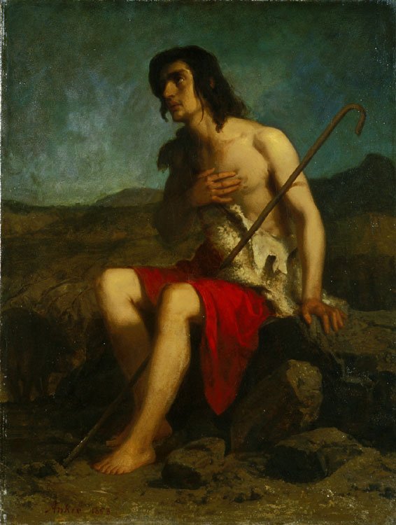 Az elveszett Fiú alkotó: Albert Anker