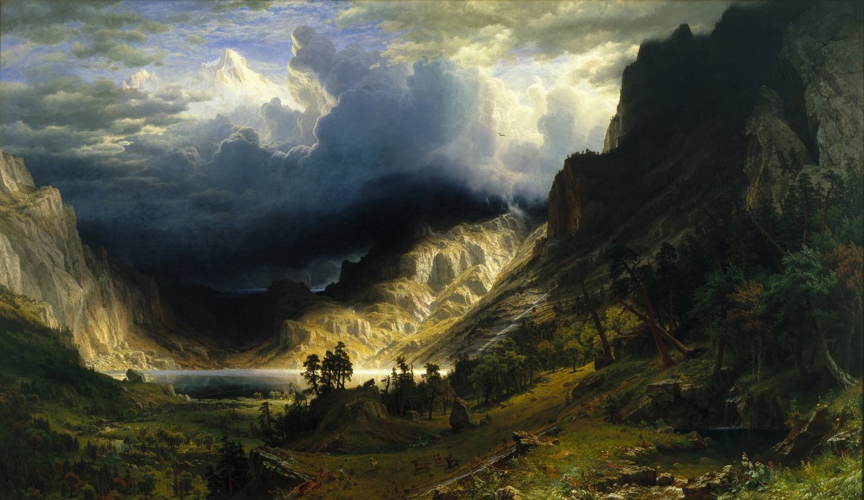 Vihar a Sziklás-hegységben, Mt. Rosalie alkotó: Albert Bierstadt