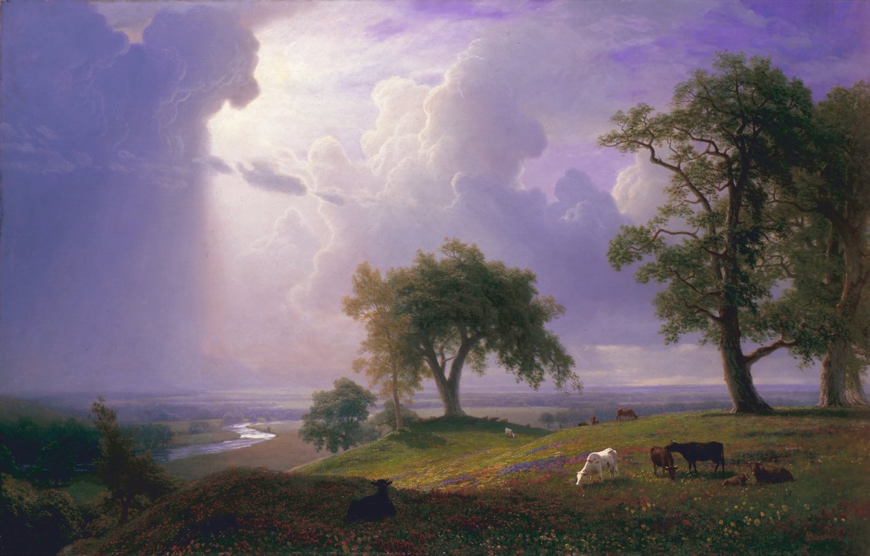 Kaliforniai tavasz alkotó: Albert Bierstadt