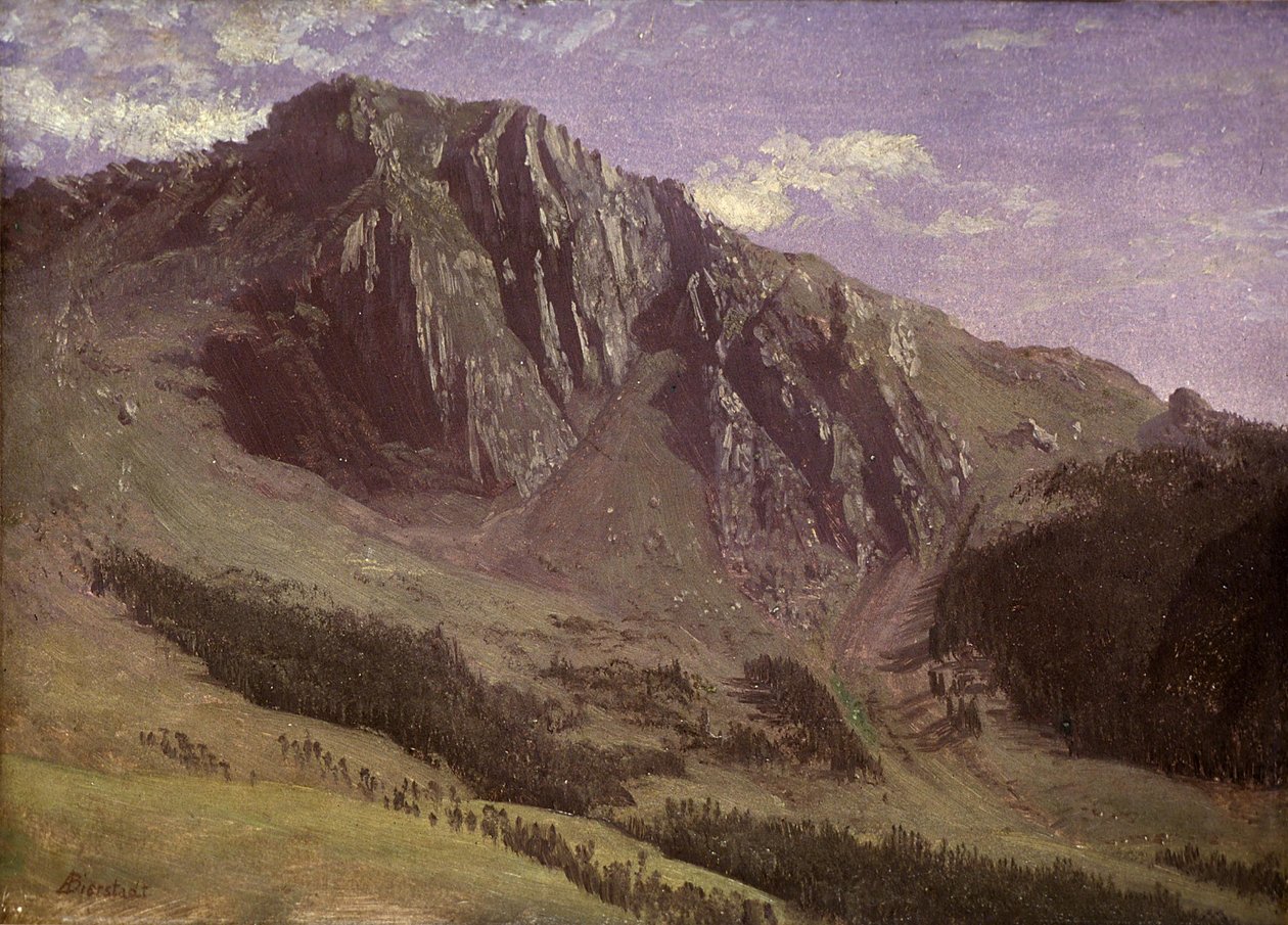 Hegyek alkotó: Albert Bierstadt