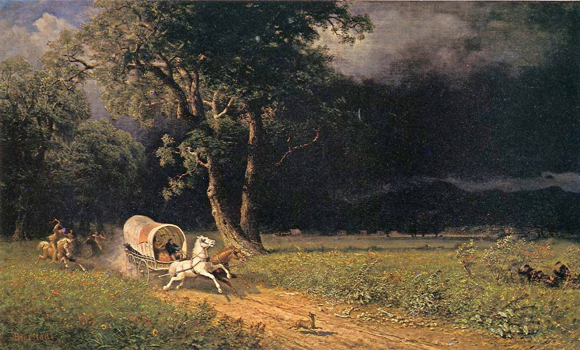 A les alkotó: Albert Bierstadt