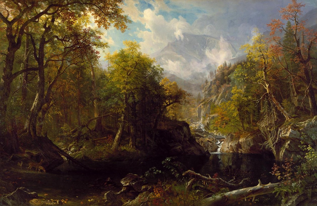A smaragd medence alkotó: Albert Bierstadt