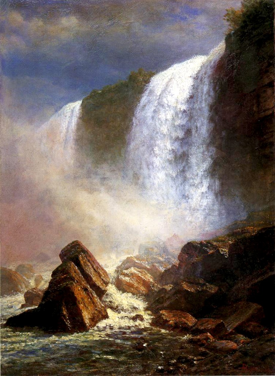 A Niagara-vízesés alkotó: Albert Bierstadt
