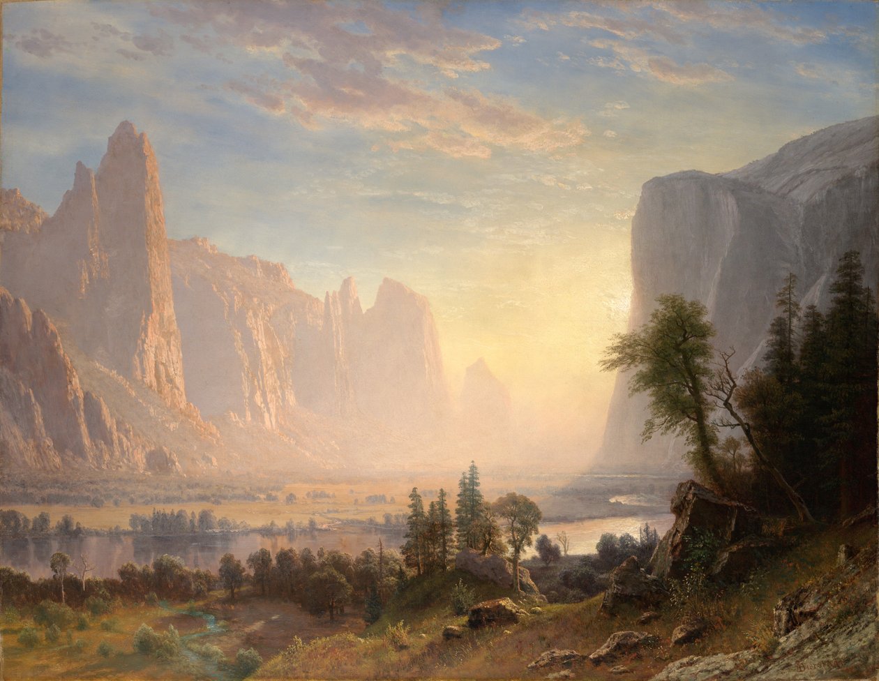 A Yosemite völgye alkotó: Albert Bierstadt