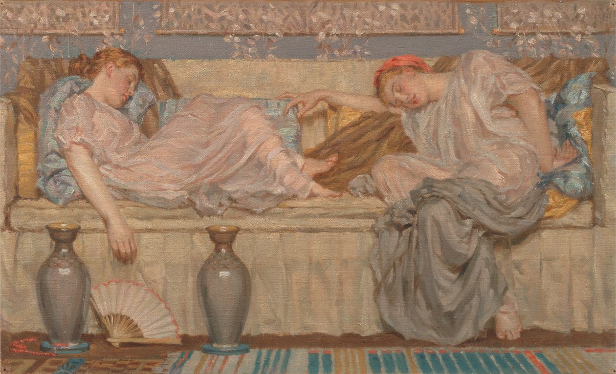 Gyöngyök (tanulmány) alkotó: Albert Joseph Moore