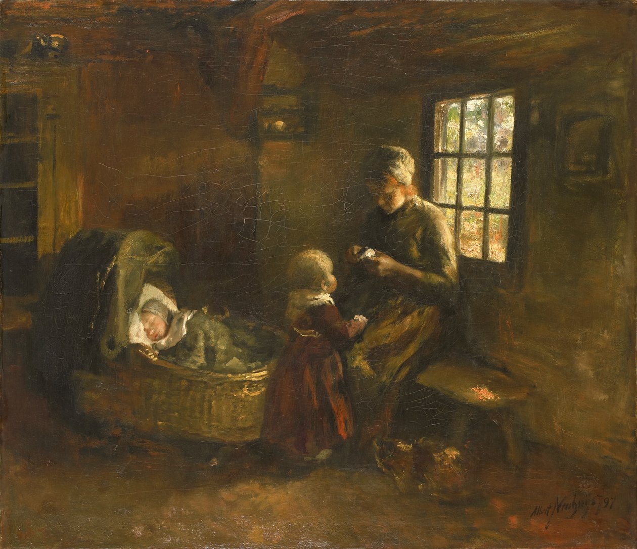A Bölcsőben alkotó: Albert Neuhuys