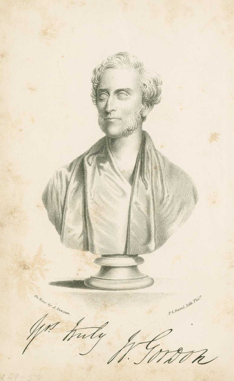 William Gordon, 1849 alkotó: Albert Newsam