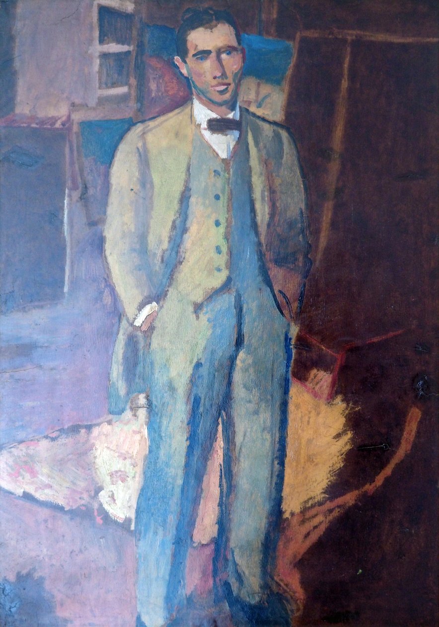 Önarckép alkotó: Albert Weisgerber