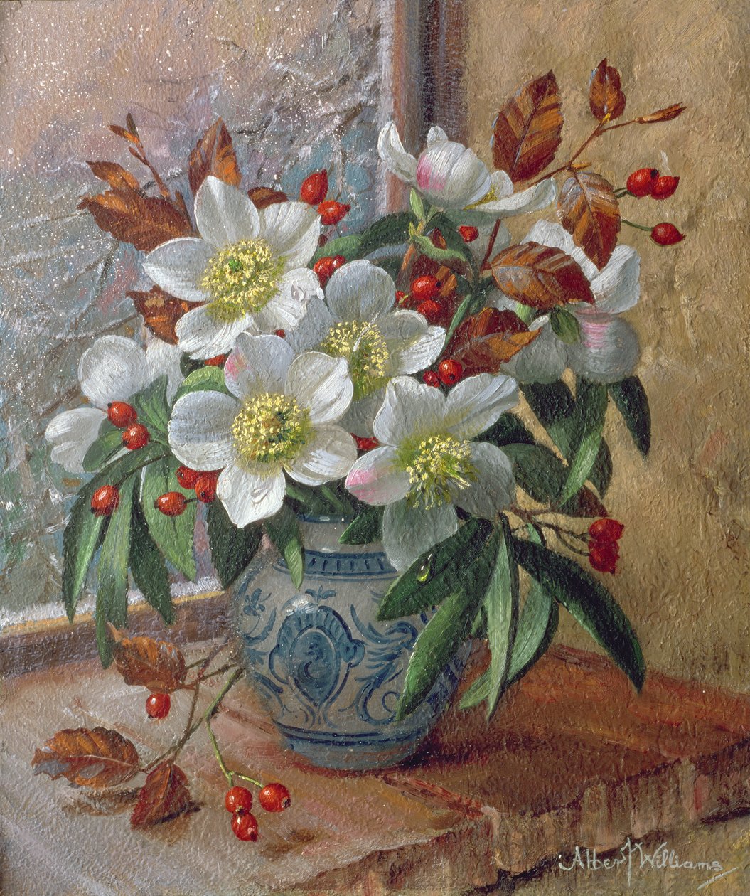 AB285 A karácsonyi csokor alkotó: Albert Williams