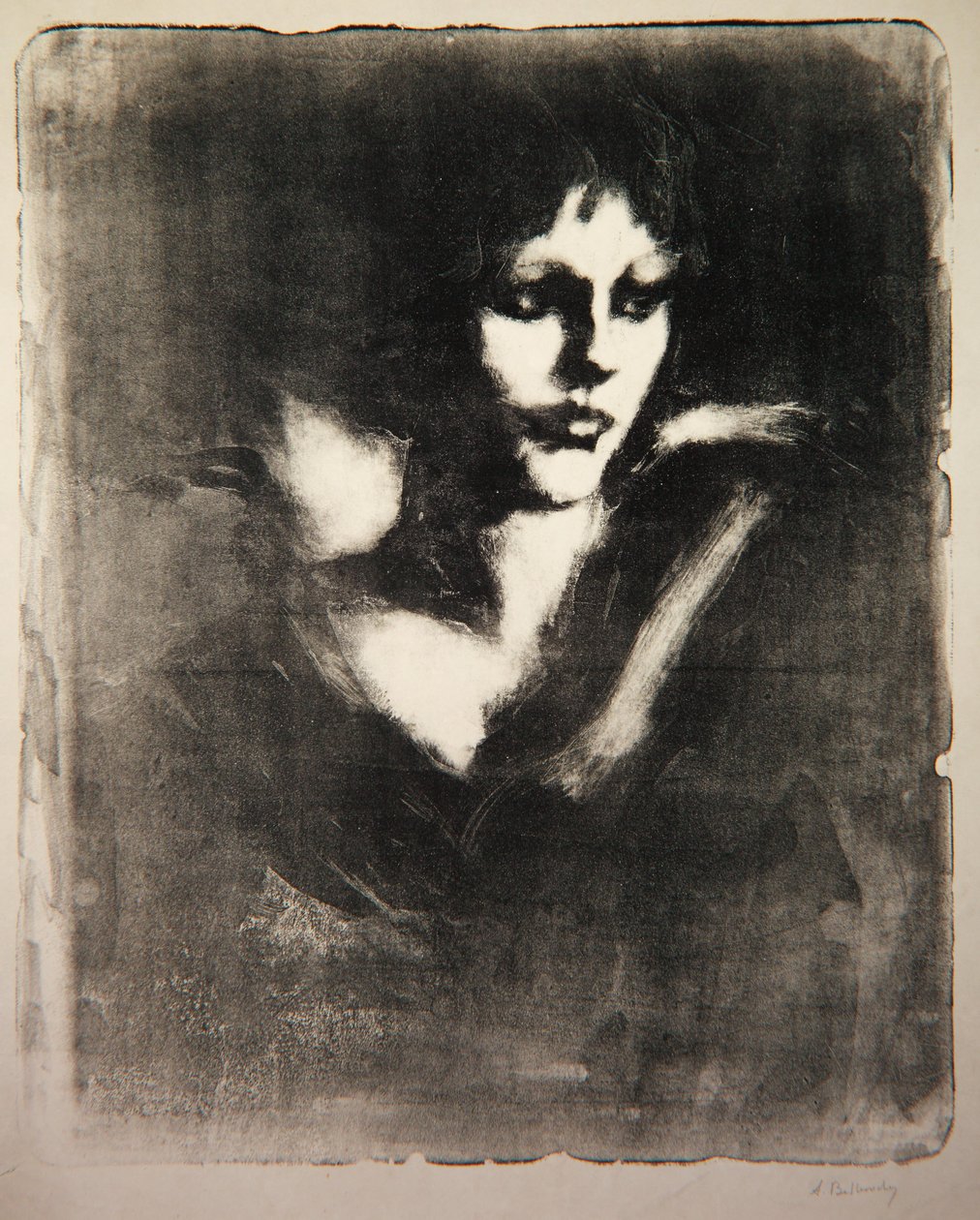 Rosa, 1917 alkotó: Albert de Belleroche