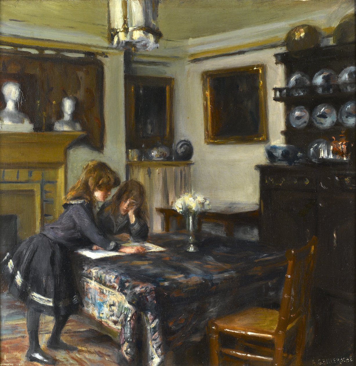John Singer Sargent étkezője, 1884 körül alkotó: Albert de Belleroche