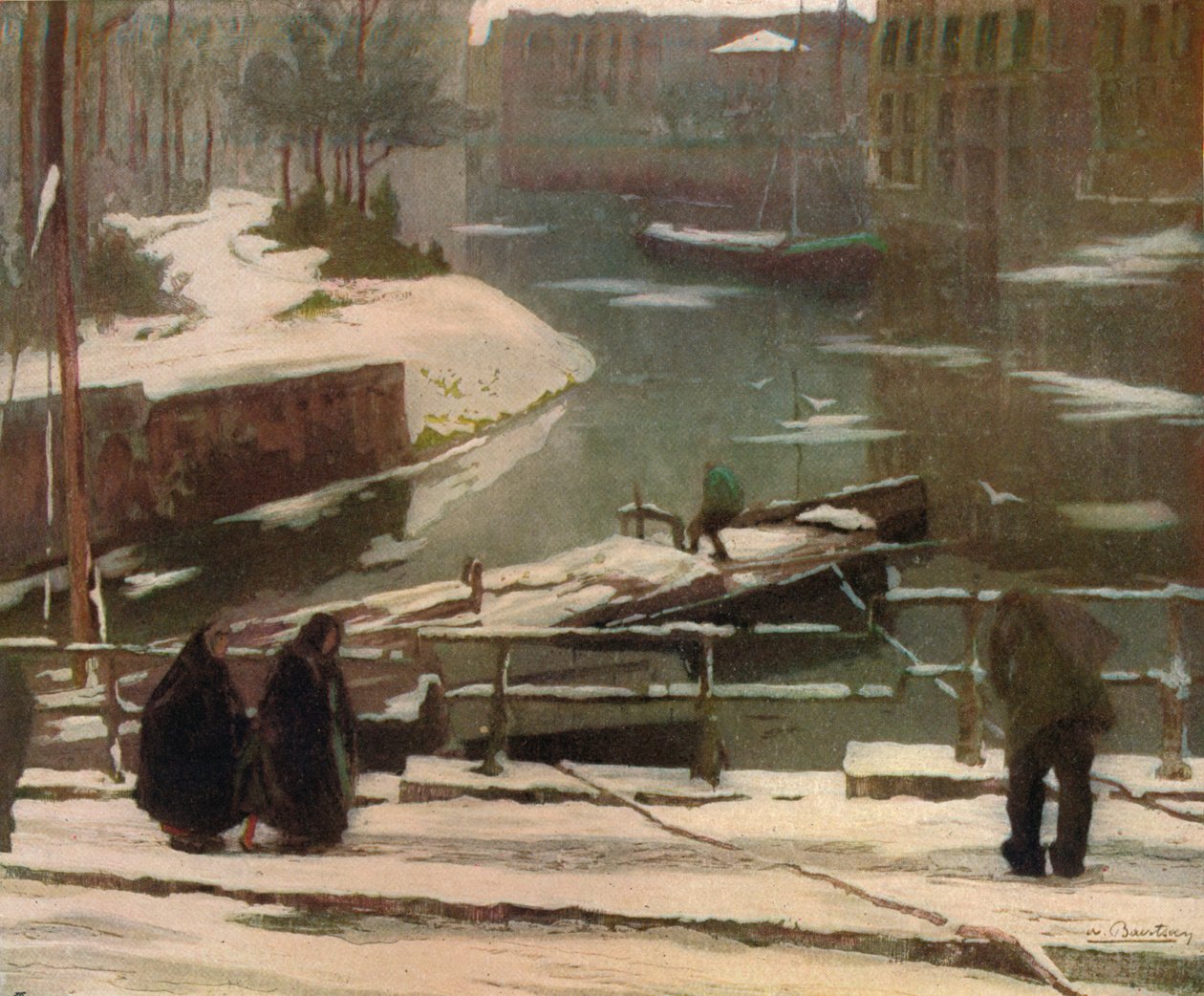 Le Degel A Gand, c1902, 1906-7 alkotó: Albert Baertsoen