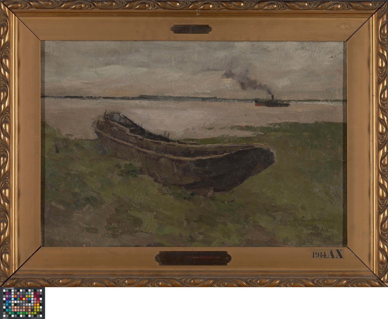 A Schelde folyó Doelnél alkotó: Albert Baertsoen