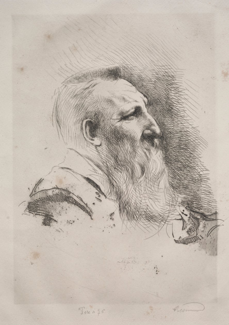 Auguste Rodin, 1900. alkotó: Paul Albert Besnard
