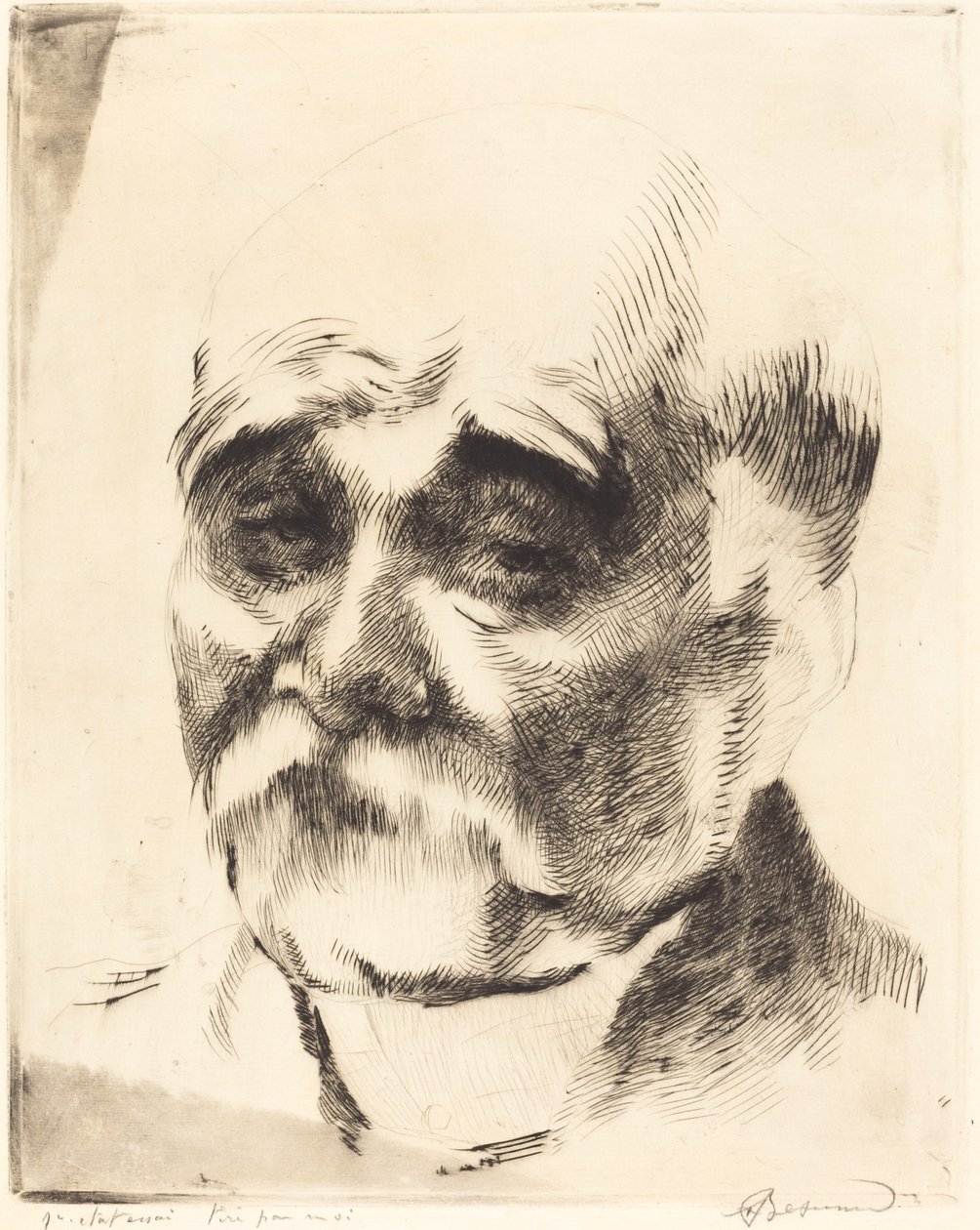 Georges Clemenceau alkotó: Albert Besnard