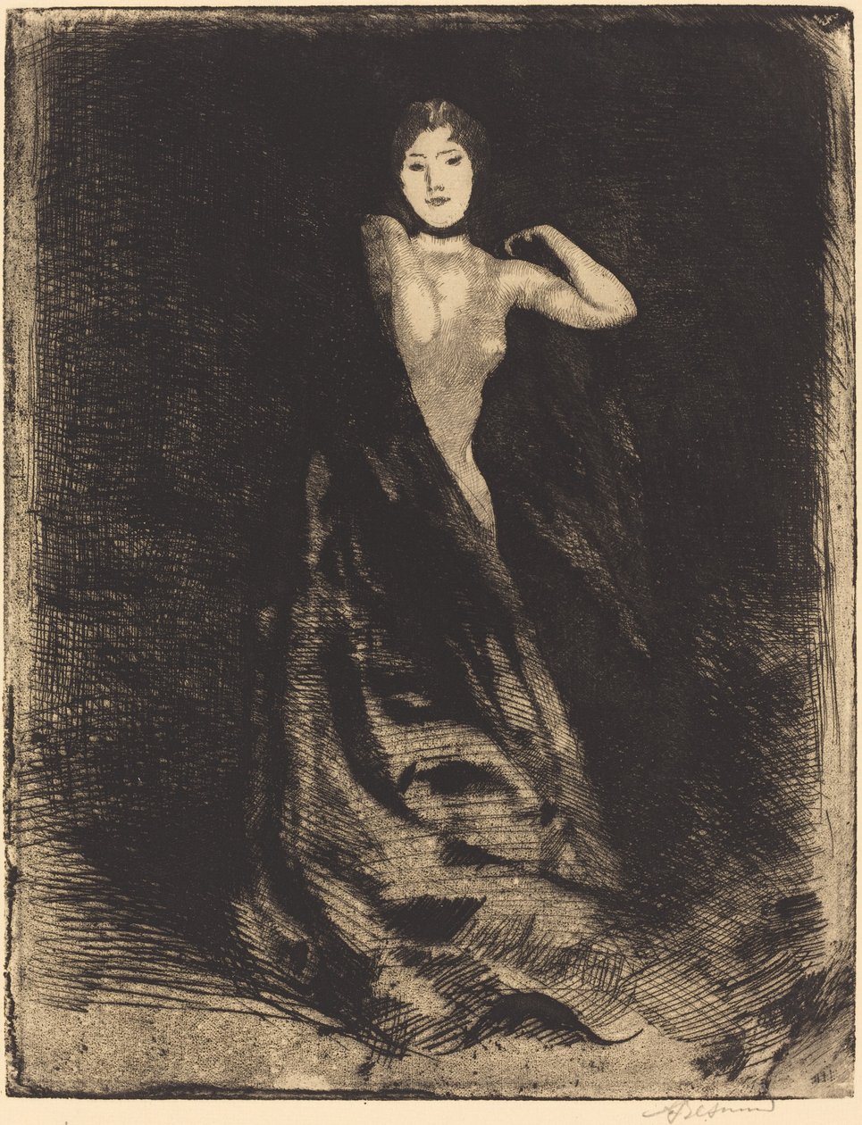 A nő (előlap) alkotó: Albert Besnard