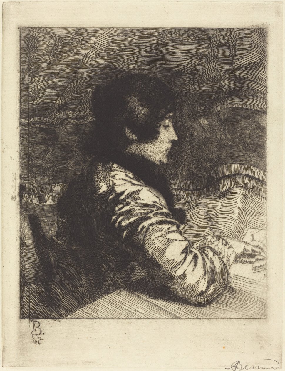Madame Besnard alkotó: Albert Besnard