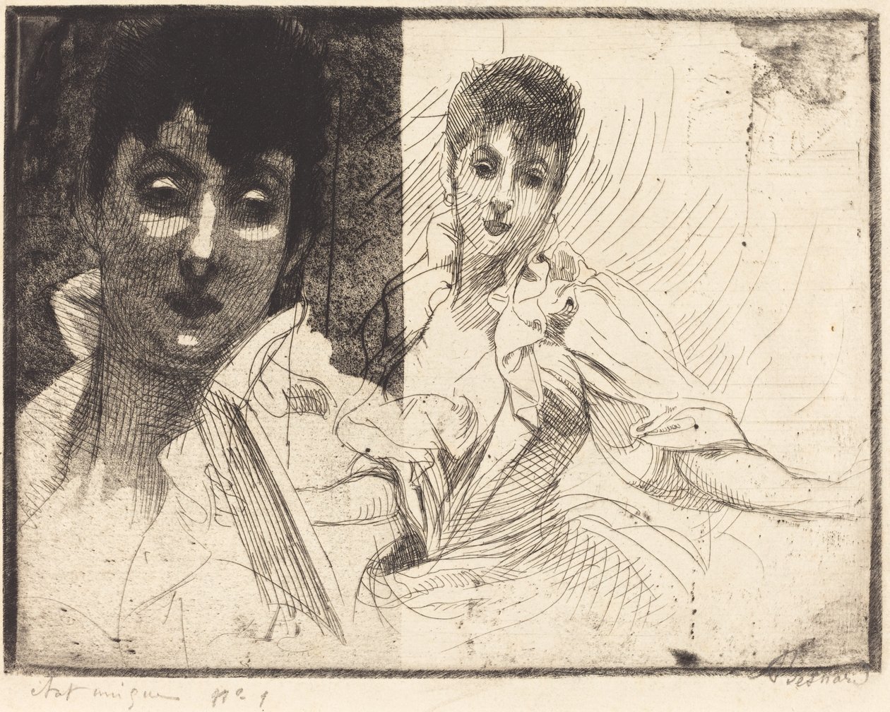 Madeleine Lemaire alkotó: Albert Besnard