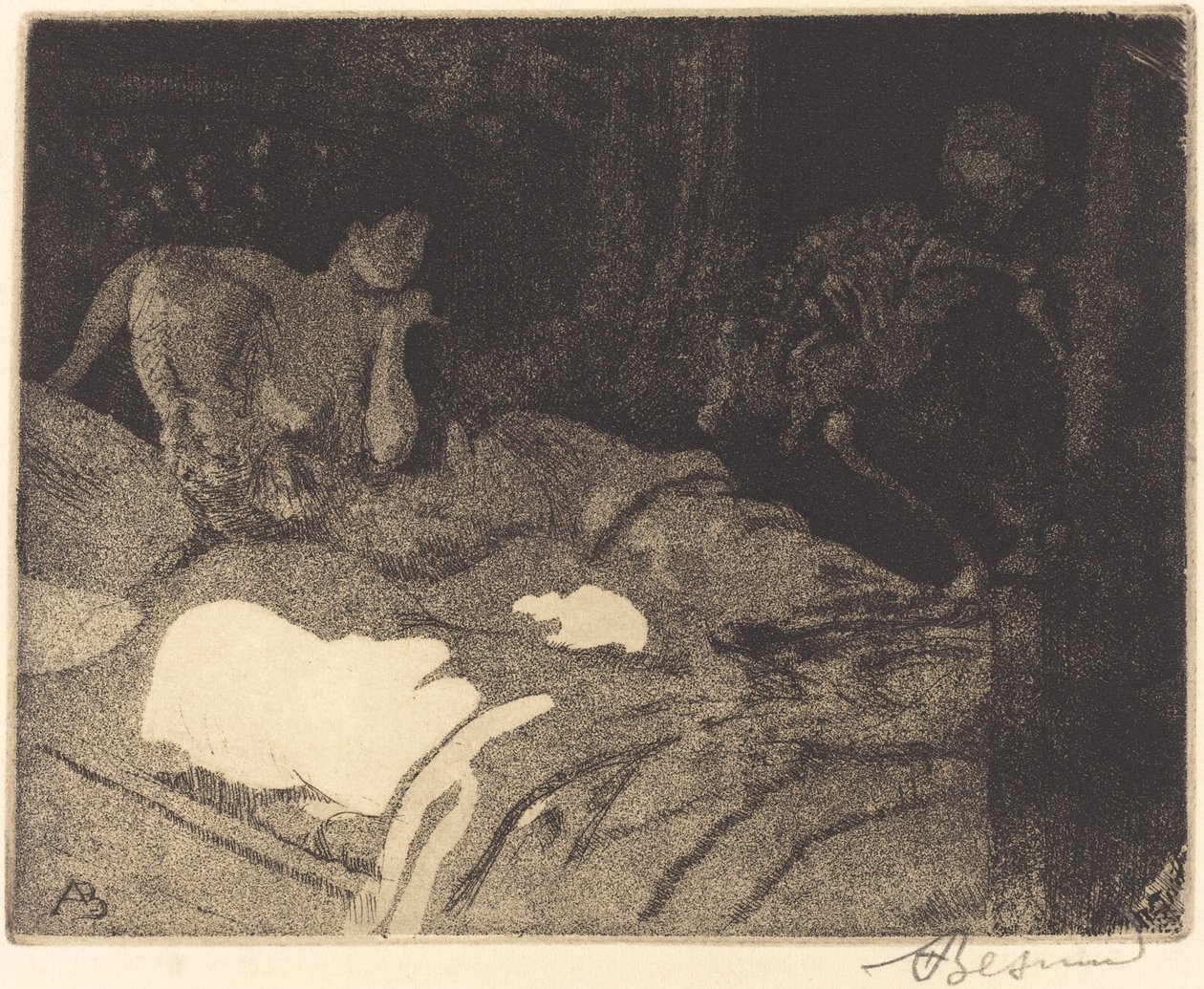 Az Enigma (The Enigma) alkotó: Albert Besnard