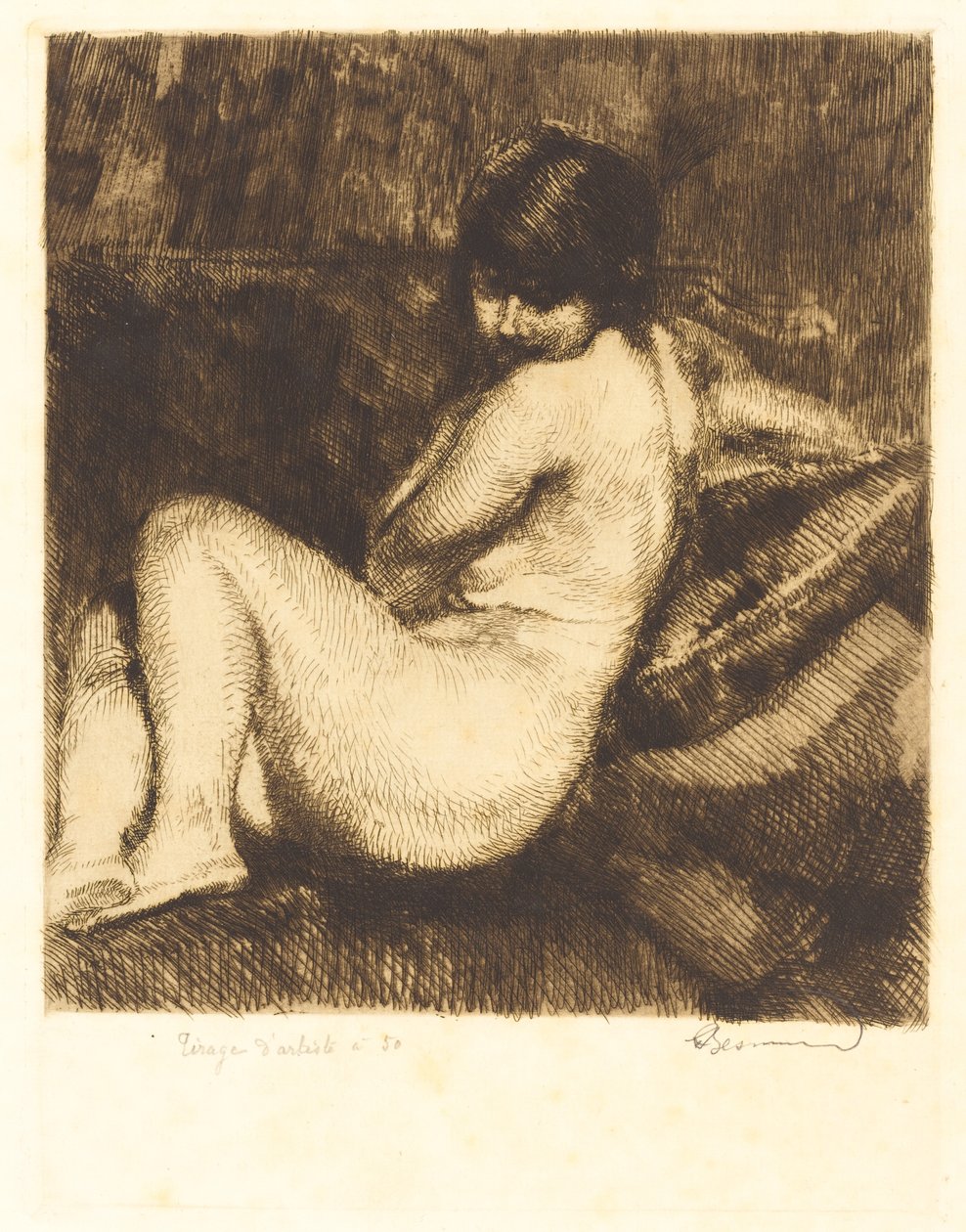 A tollas turbán alkotó: Albert Besnard