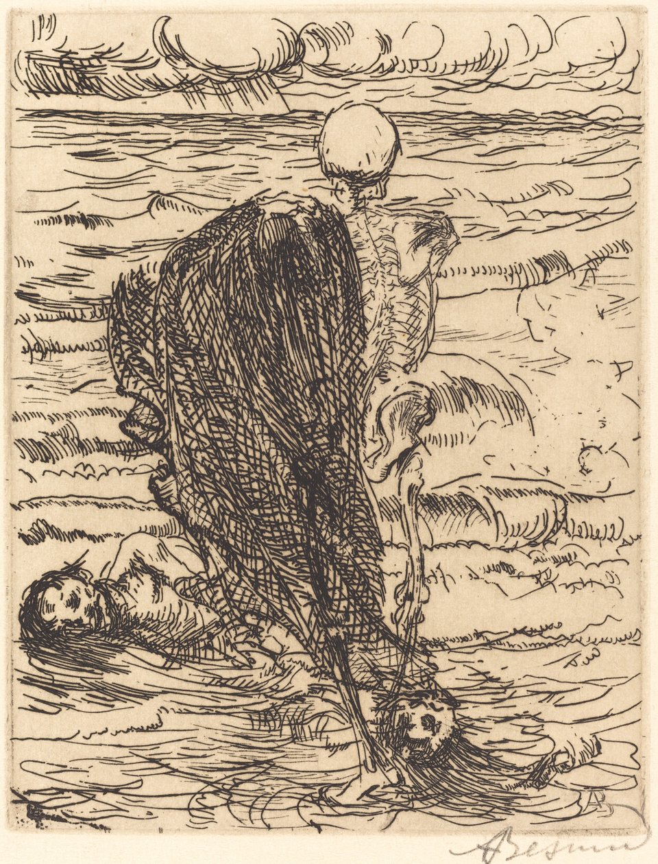 A Haul alkotó: Albert Besnard