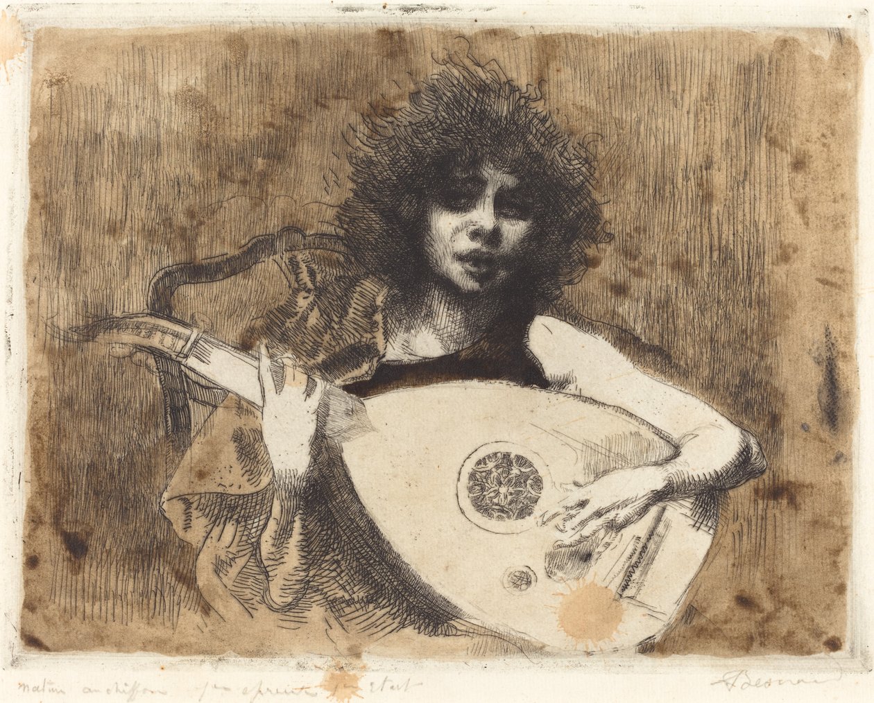 A lantjátékos alkotó: Albert Besnard