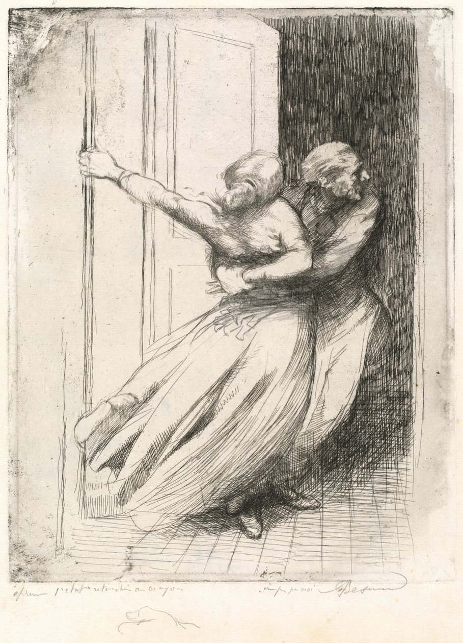 A nemi erőszak (Le Viol) alkotó: Albert Besnard