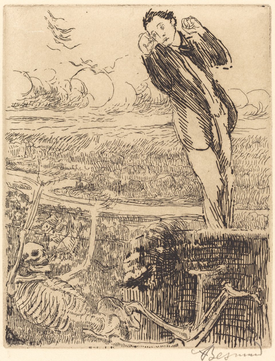 Szédülés (vertigo) alkotó: Albert Besnard