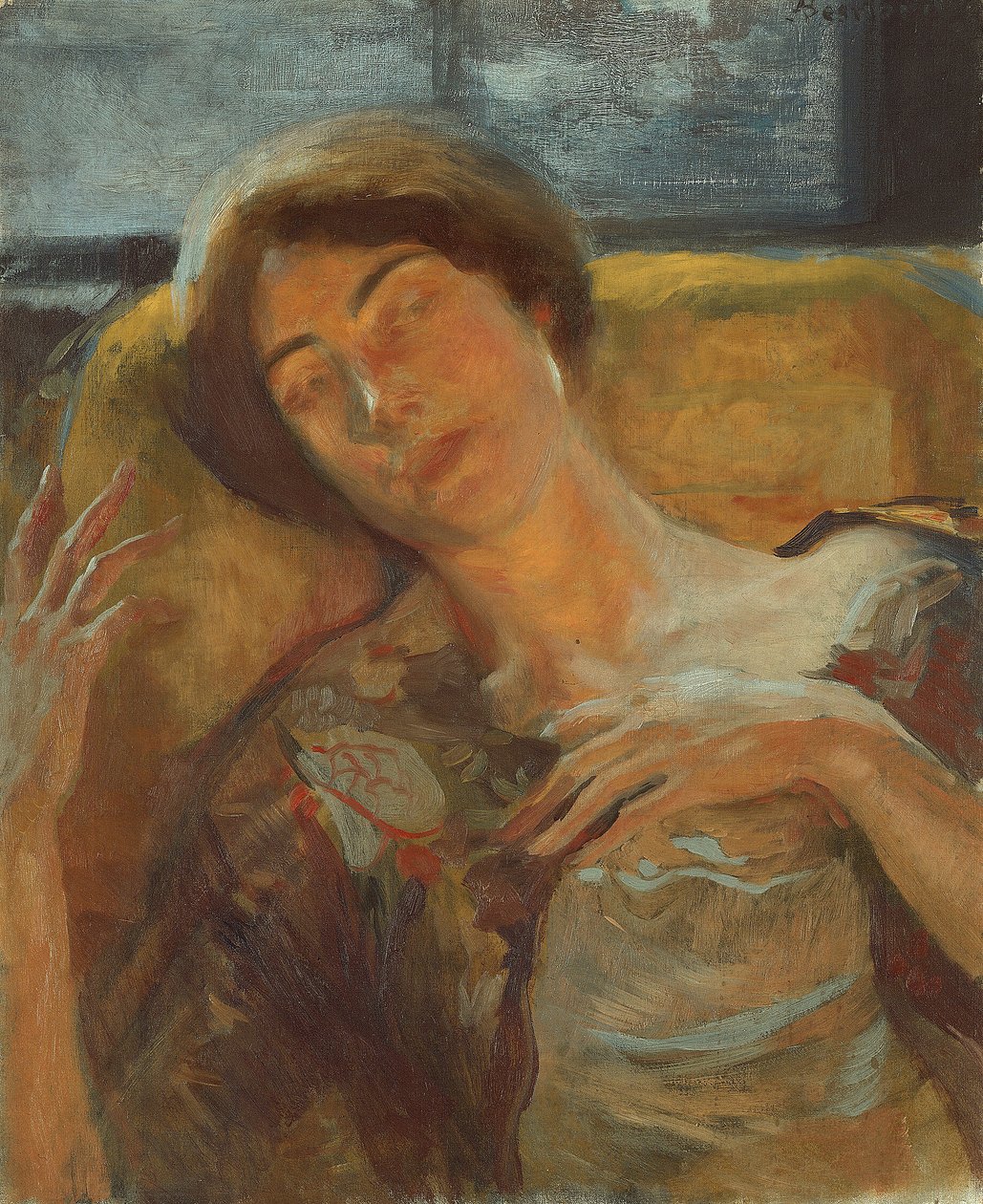 Női fej alkotó: Albert Besnard