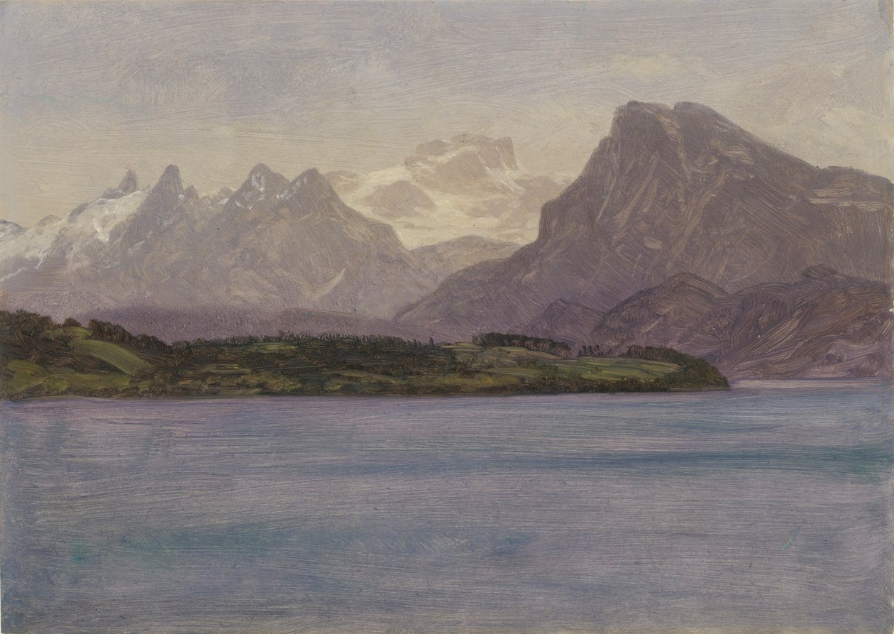 Alaszkai partvidék alkotó: Albert Bierstadt