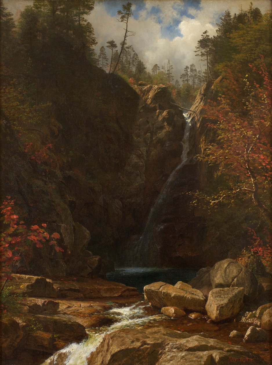Glen Ellis vízesés alkotó: Albert Bierstadt