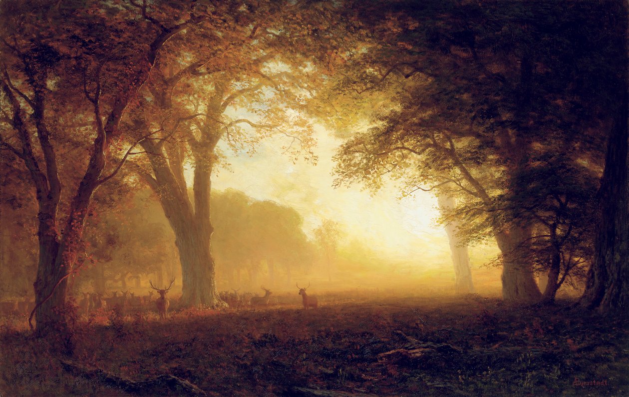 Kalifornia aranyfénye alkotó: Albert Bierstadt
