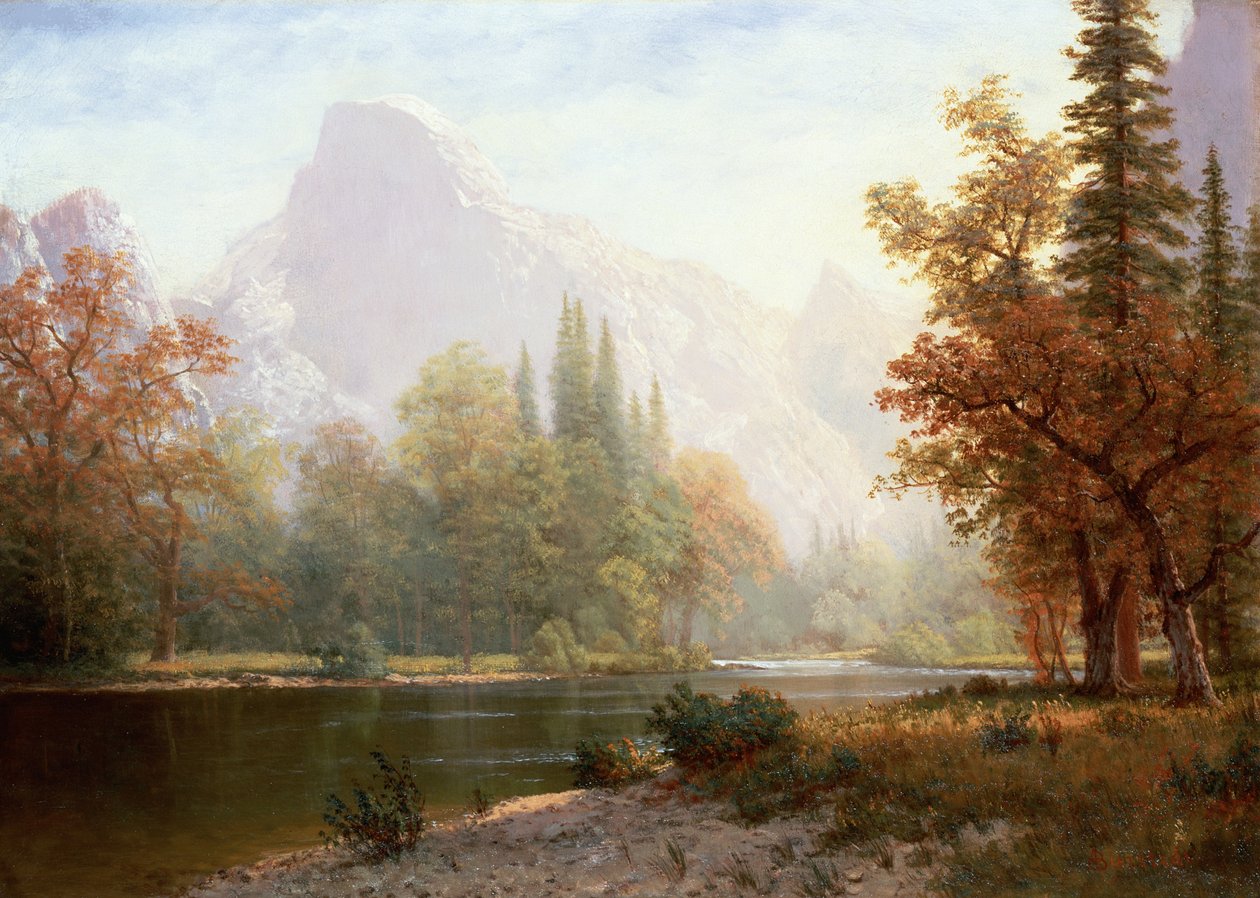 Half Dome, Yosemite alkotó: Albert Bierstadt