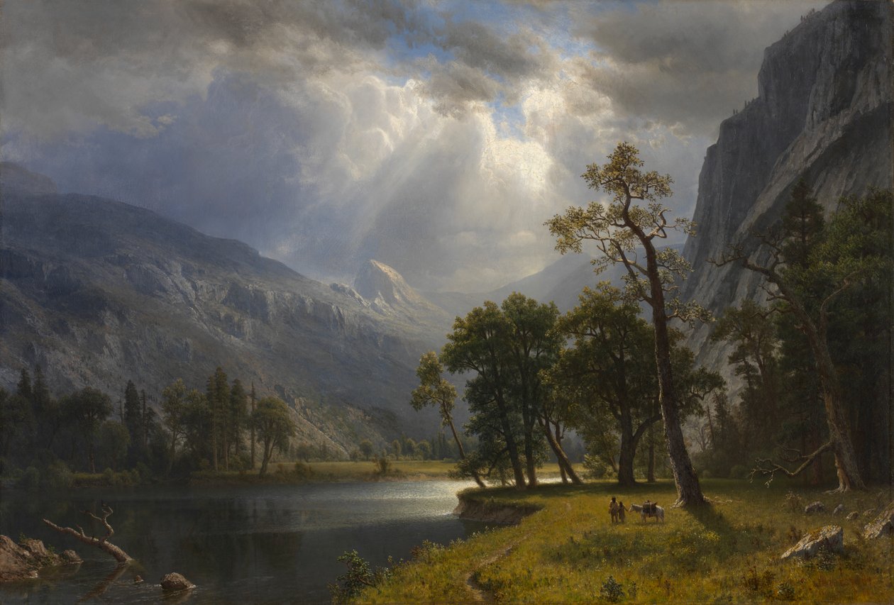 Mount Starr King, Yosemite alkotó: Albert Bierstadt
