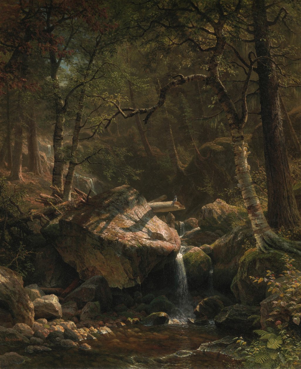 Mountain Brook alkotó: Albert Bierstadt
